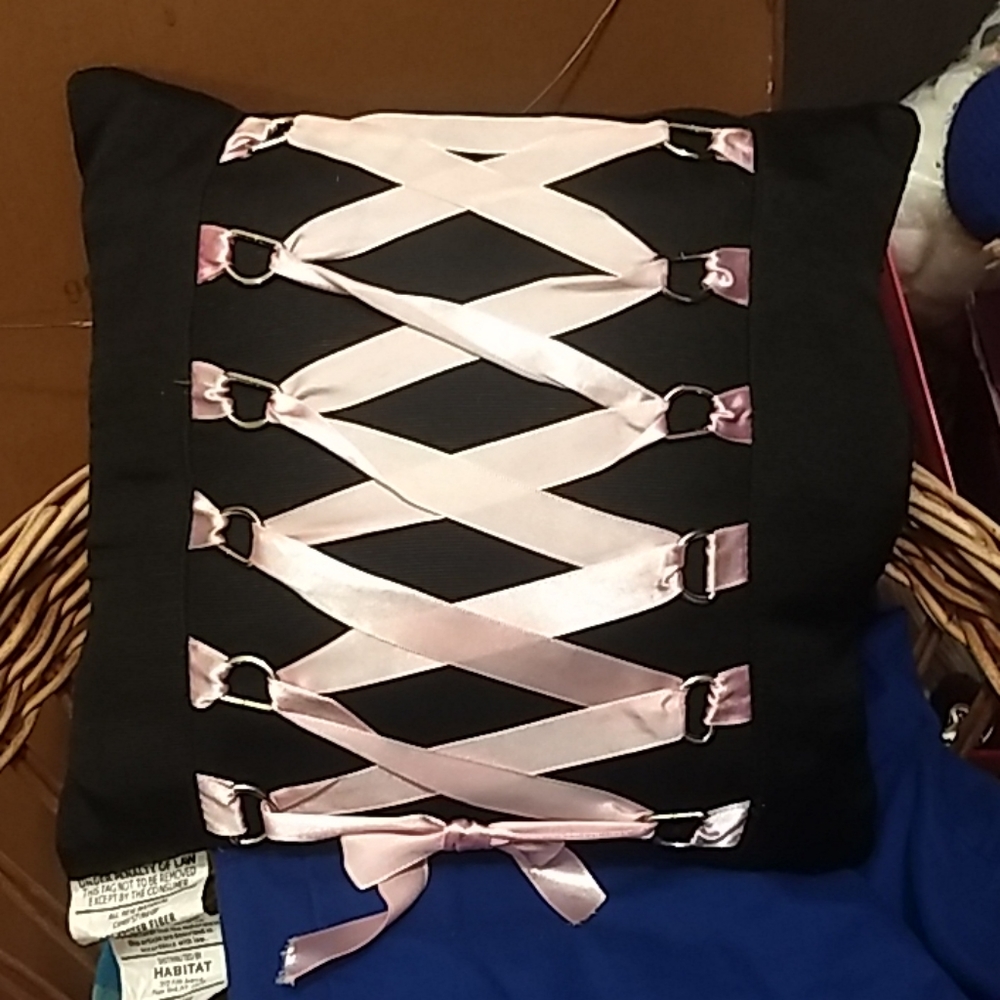 Playboy corset pillow